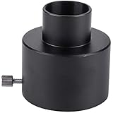 Metall 1,25"auf 2" Teleskop Okular Adapter 31,7 mm auf 50,8 mm Mount Adapter Teleskop 1,25"Okular Teleskop auf 2 Okulare